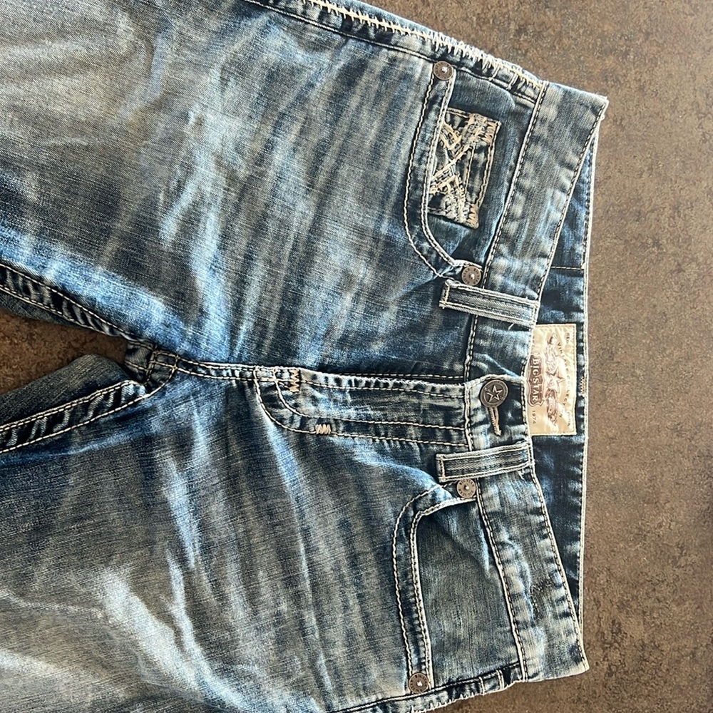 Men’s Big Star light wash jeans